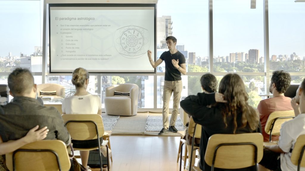 (Imágen: Leandro Liptak en WeWork Argentina)